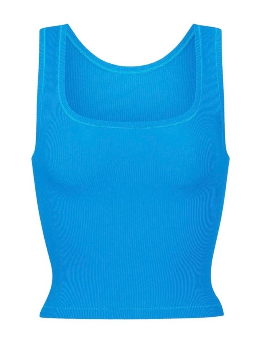 Skims Cotton Rib Tank - Mykonos